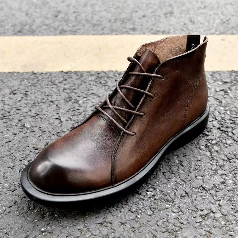 Fashion Vintage Martin Boots Men'S Series