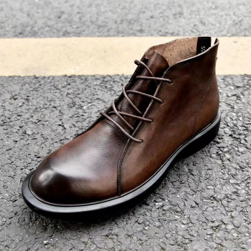 Fashion Vintage Martin Boots Men'S Series
