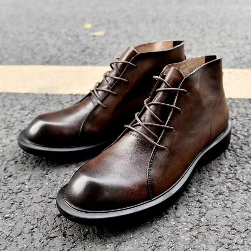 Fashion Vintage Martin Boots Men'S Series